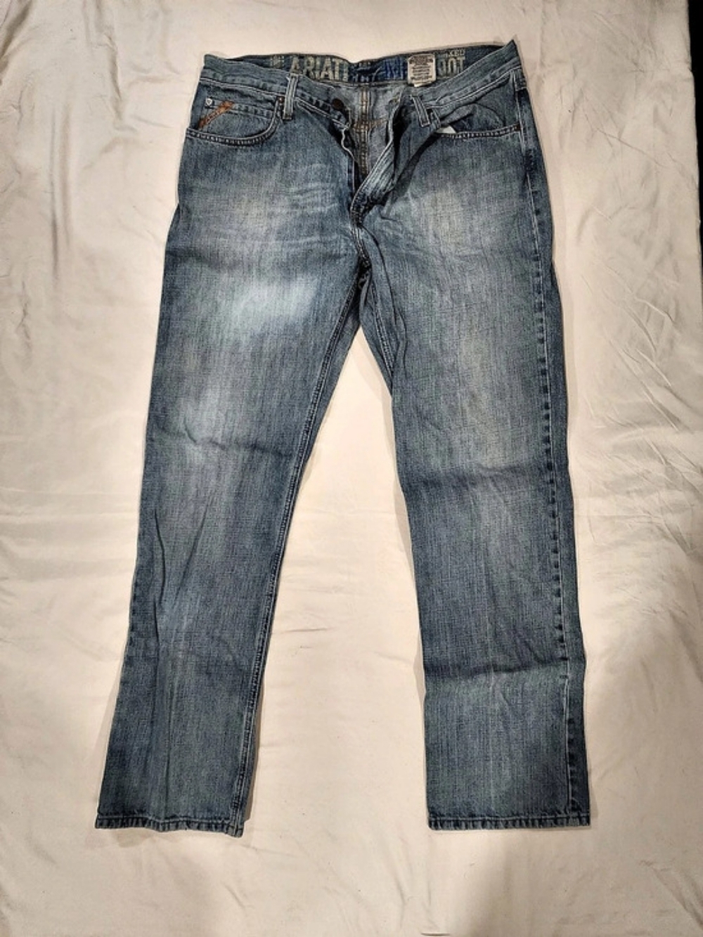 ARIAT M2 Relaxed Boot Jeans Blue Waist 36/34